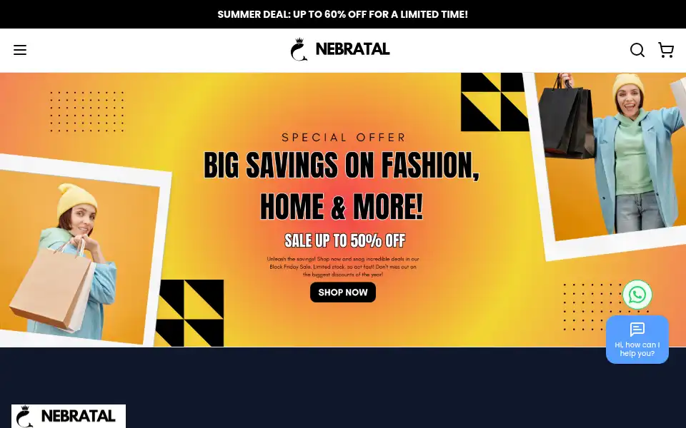 Screenshot of nebratal.com