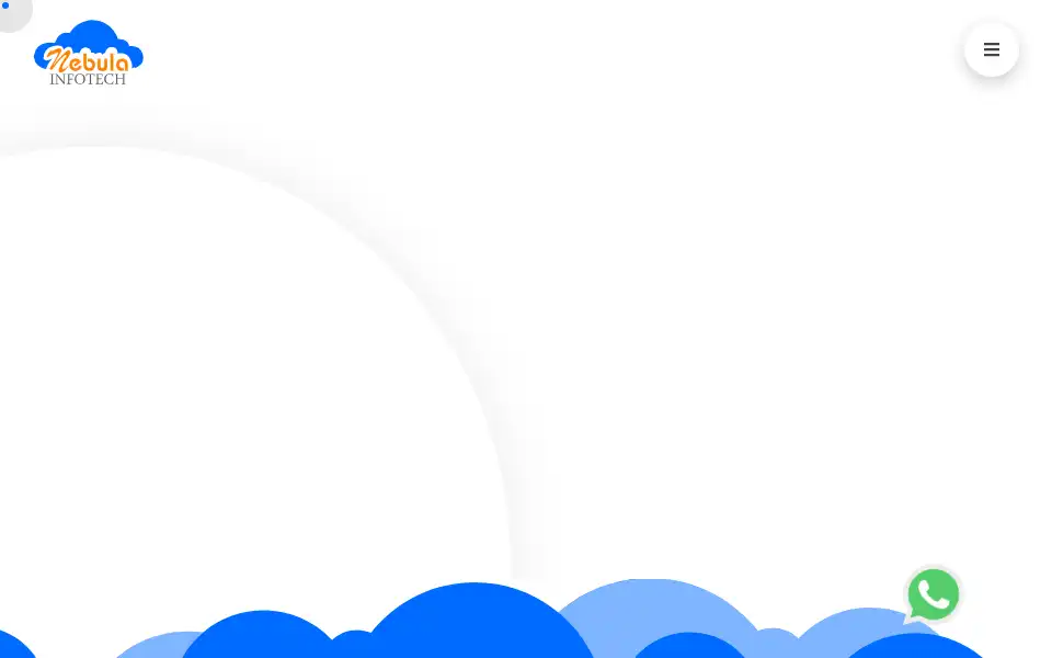 Screenshot of nebulainfotech.com