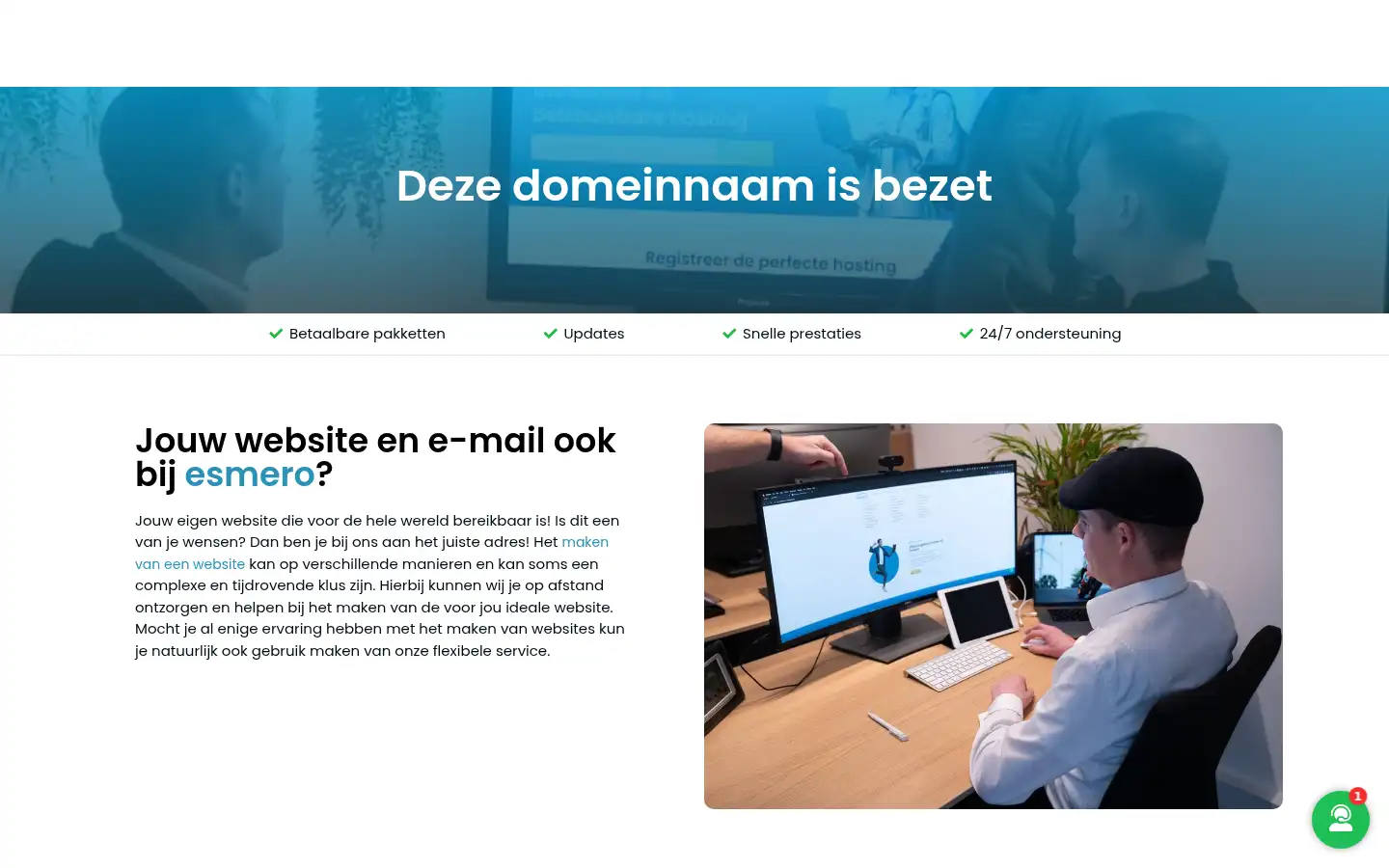 Screenshot of nec.nl