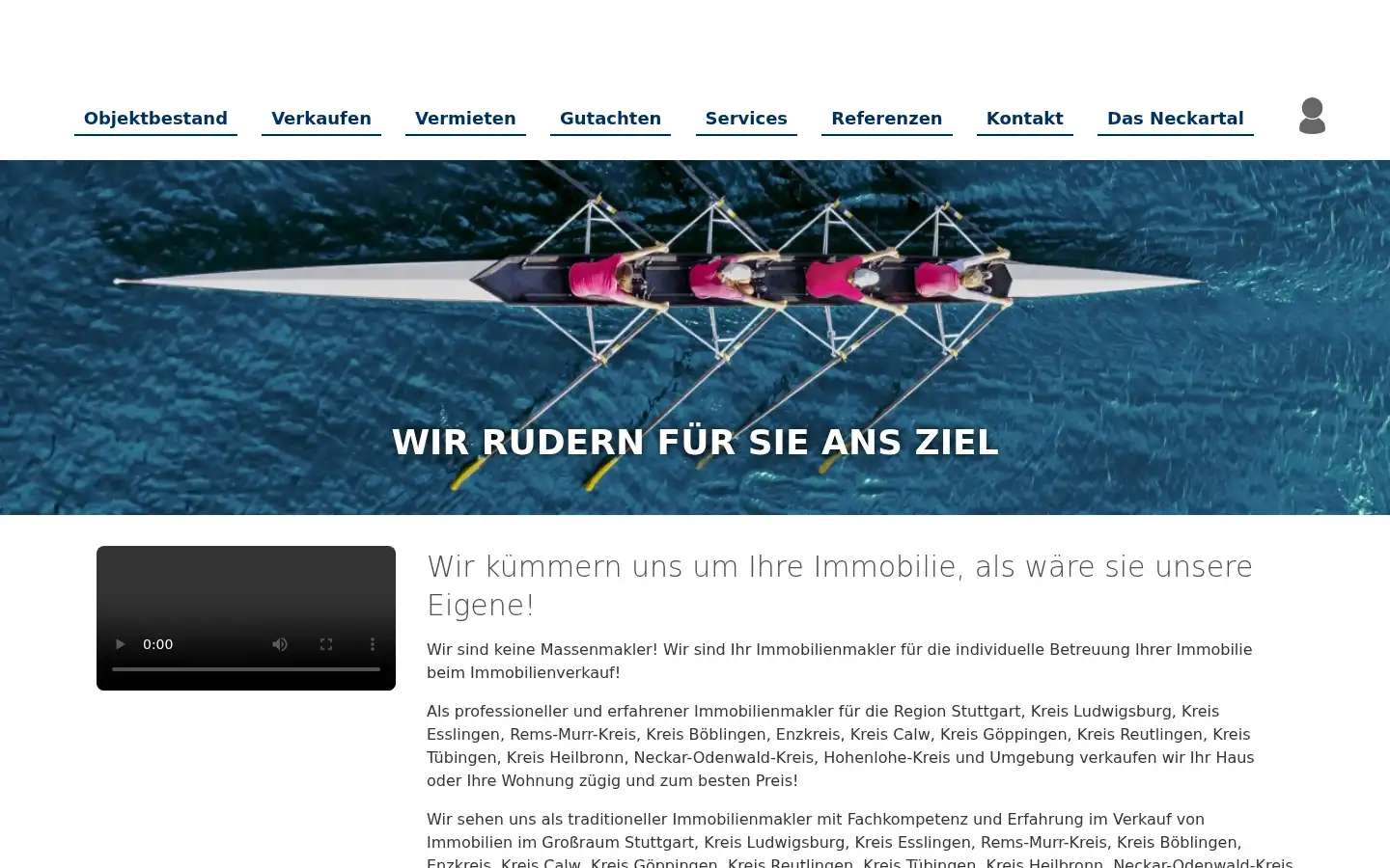 Screenshot of neckartal.immo