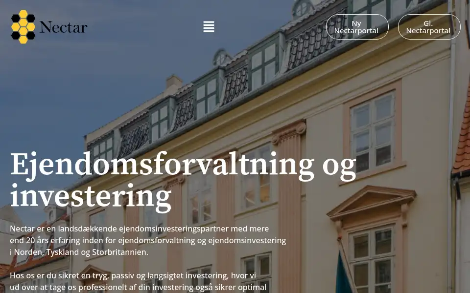 Screenshot of nectaram.com