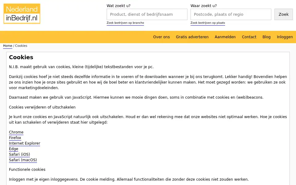 Screenshot of nederlandinbedrijf.nl