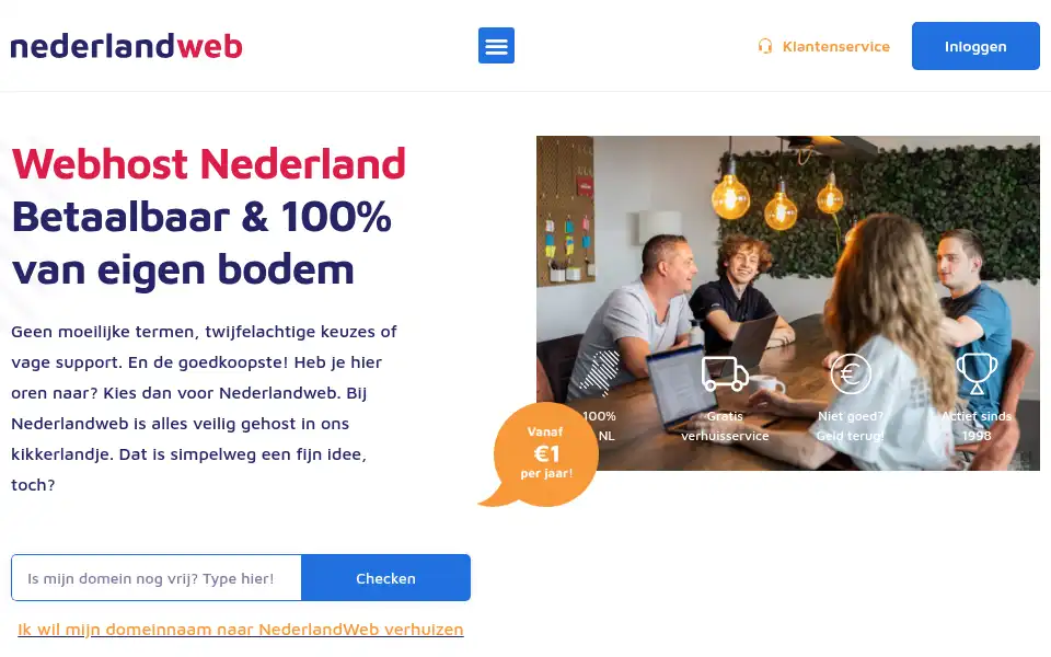 Screenshot of nederlandweb.nl