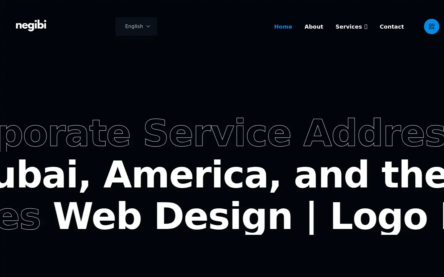 Screenshot of negibi.com