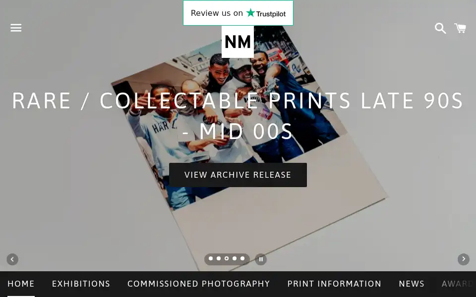 Screenshot of neilmassey.com