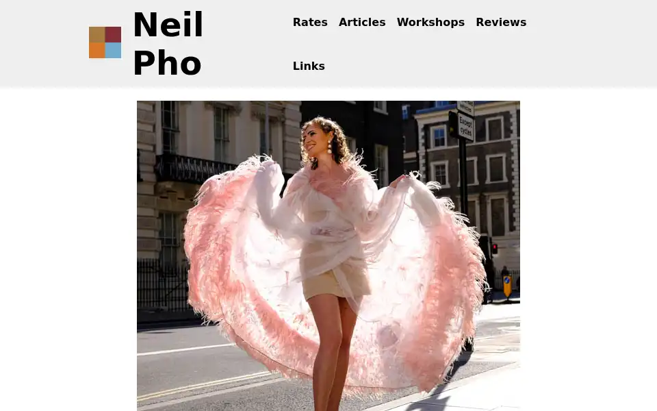 Screenshot of neilpho.com