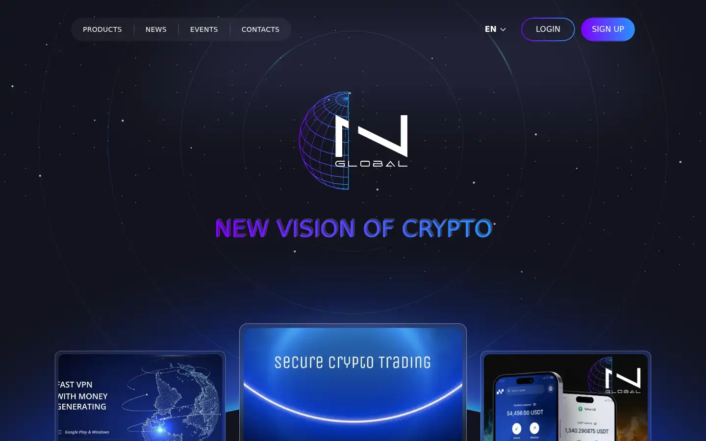 Screenshot of neiva.io