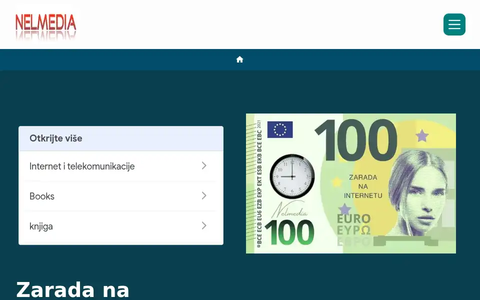 Screenshot of nel-media.com