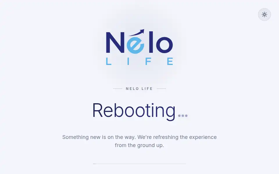 Screenshot of nelolife.com