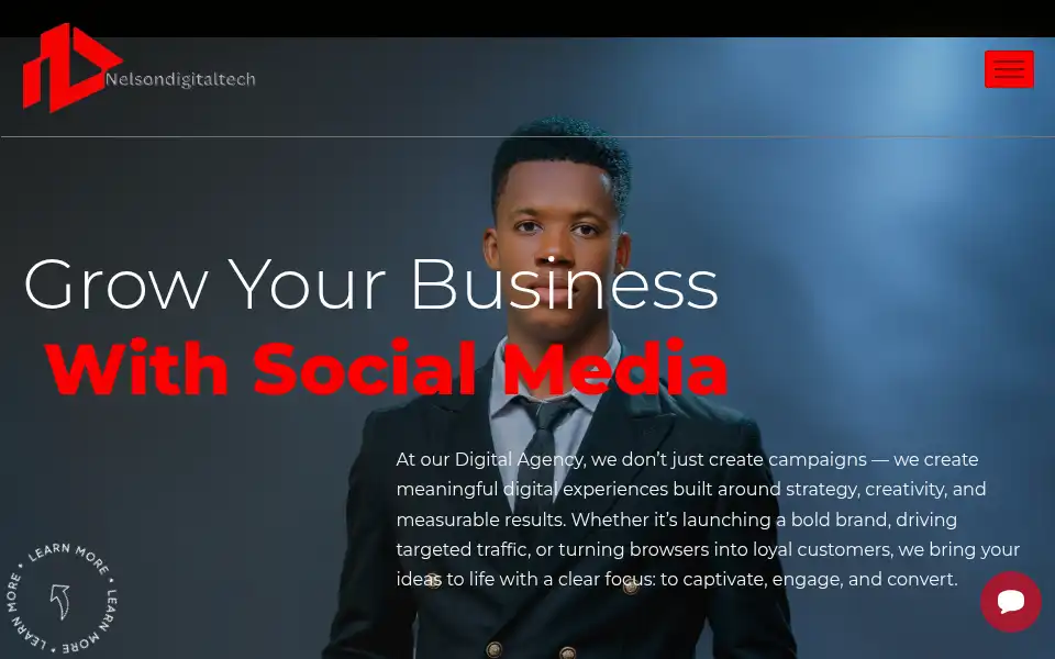 Screenshot of nelsondigitaltech.com