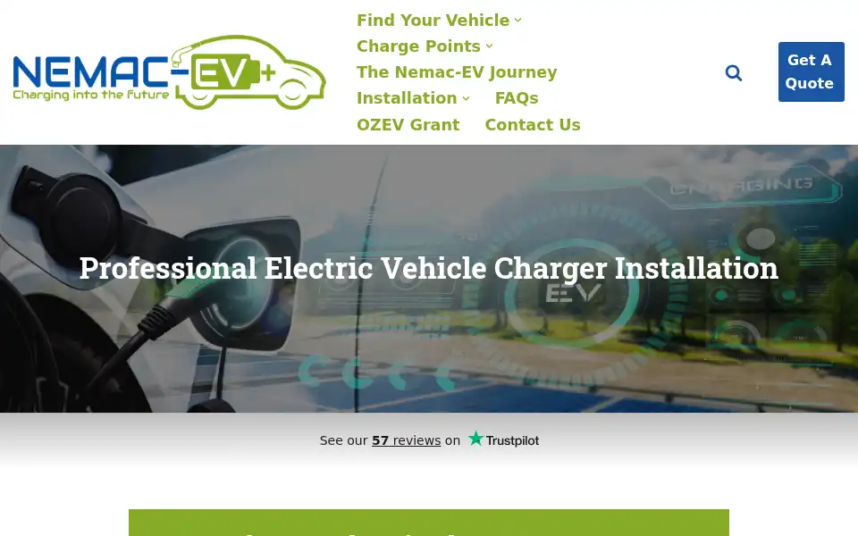 Screenshot of nemac-ev.co.uk