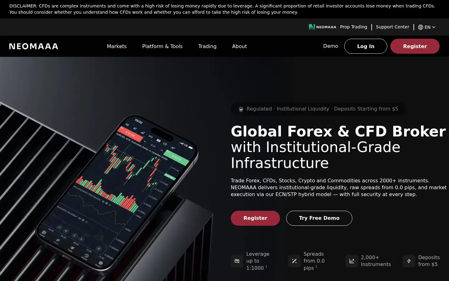 Screenshot of neomaaa.com