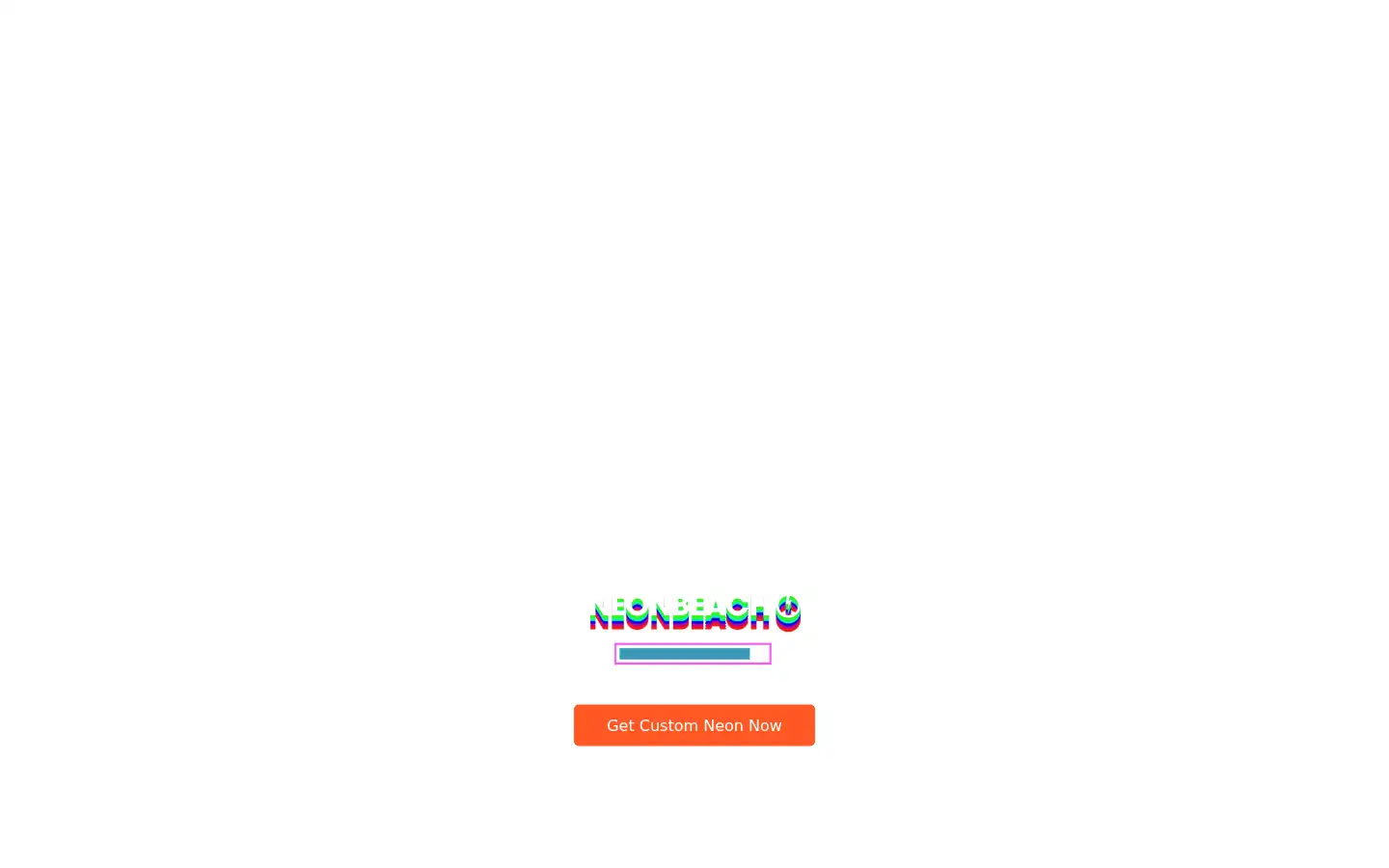 Screenshot of neonbeach.com