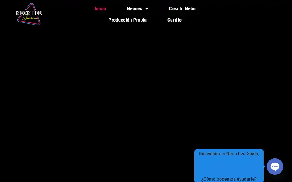 Screenshot of neonledspain.com