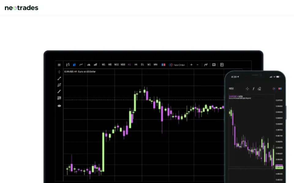 Screenshot of neotrades.com