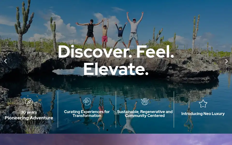 Screenshot of neotropicexpeditions.com