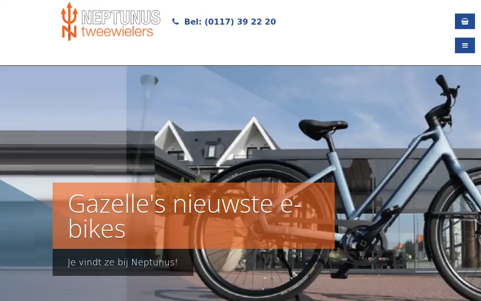 Screenshot of neptunustweewielers.nl