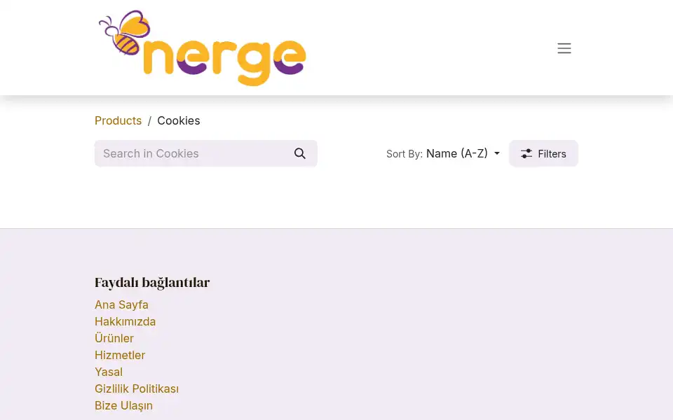 Screenshot of nerge.be