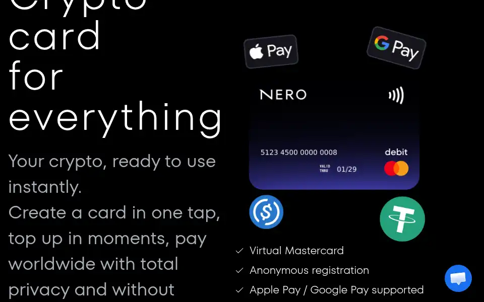 Screenshot of nero.cards