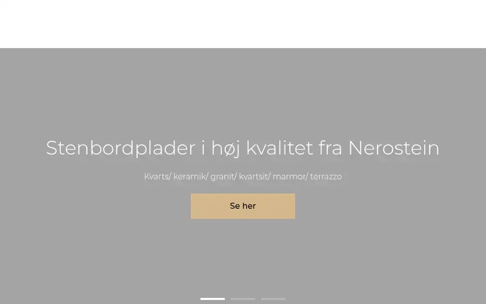 Screenshot of nerostein.dk