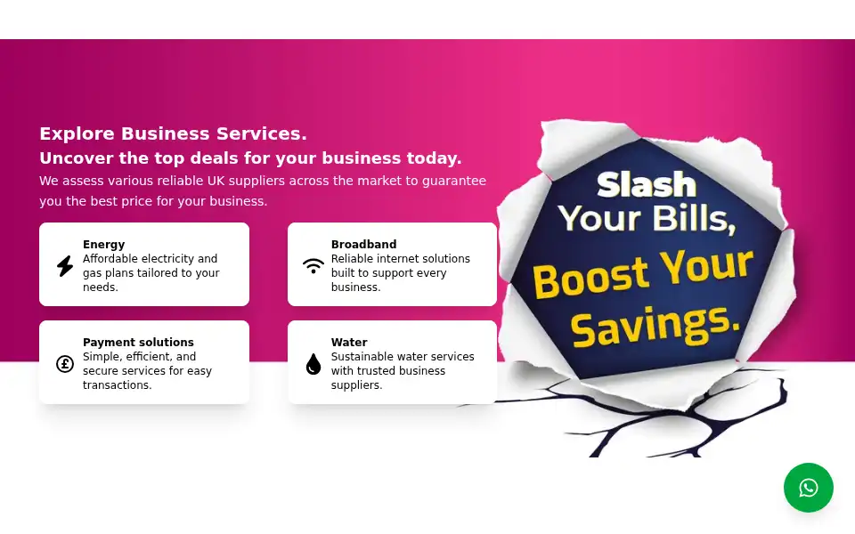 Screenshot of nescolutilities.co.uk