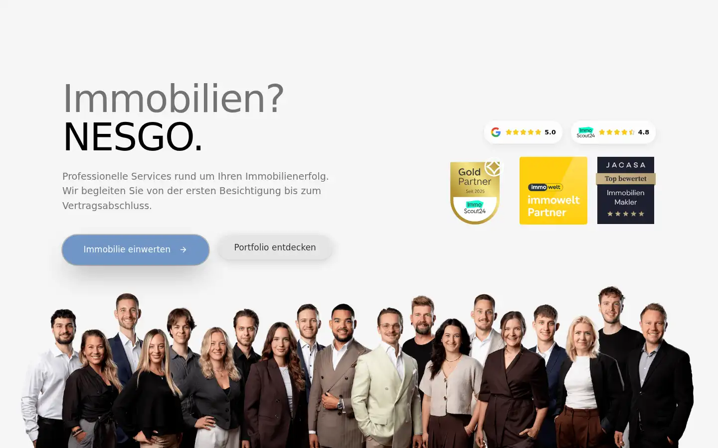 Screenshot of nesgo.de