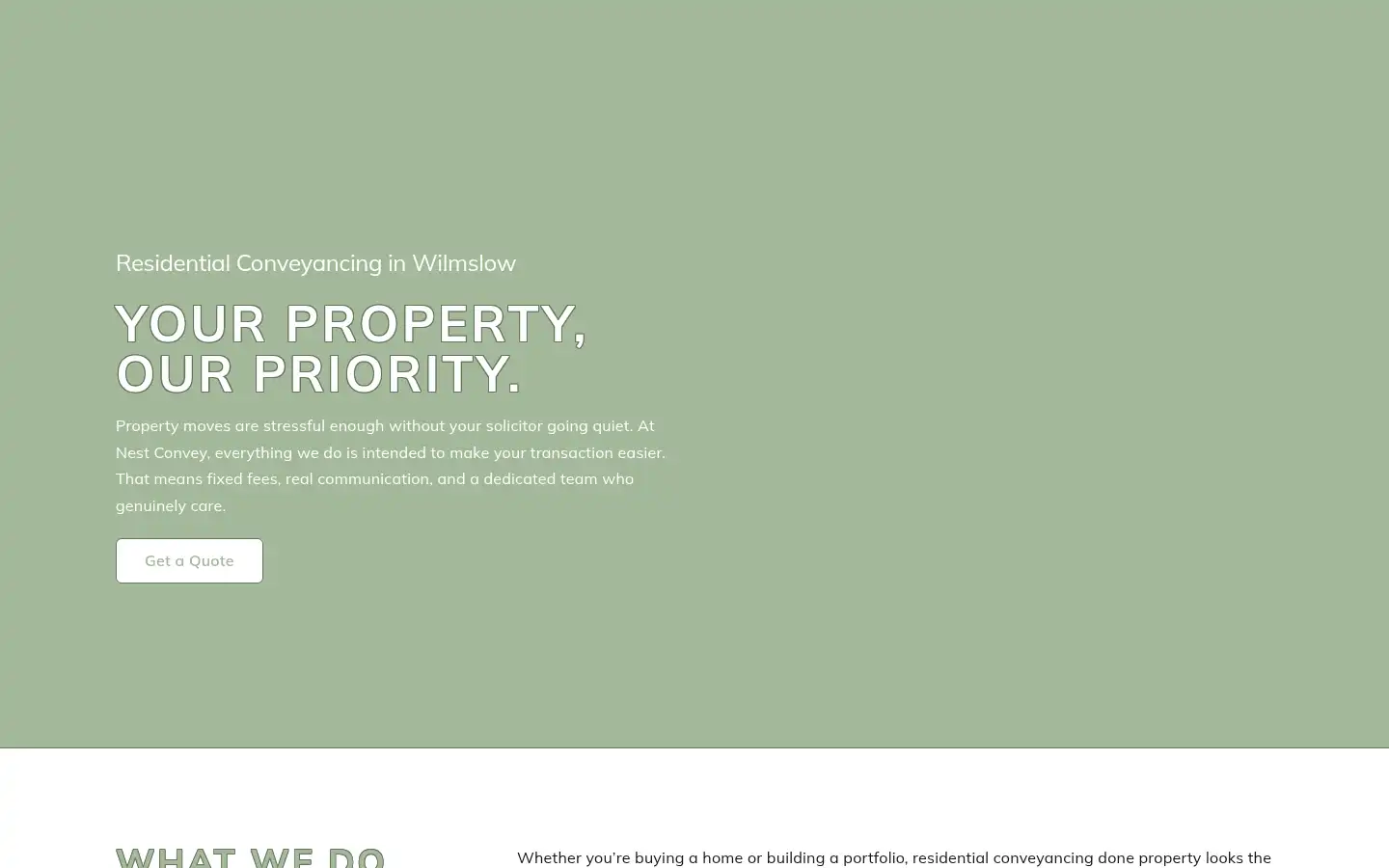 Screenshot of nest-convey.co.uk