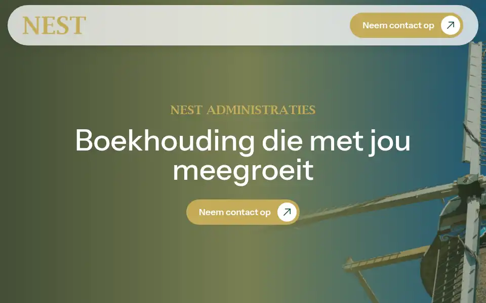 Screenshot of nestadministraties.nl