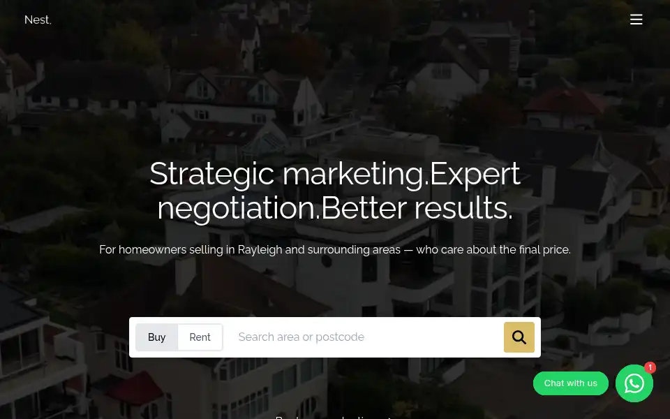Screenshot of nestinessex.co.uk