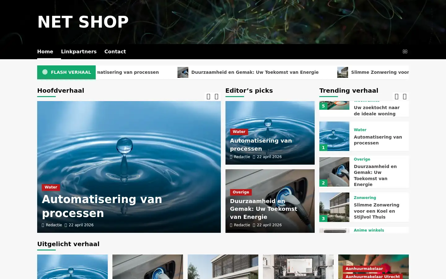 Screenshot of net-shop.nl
