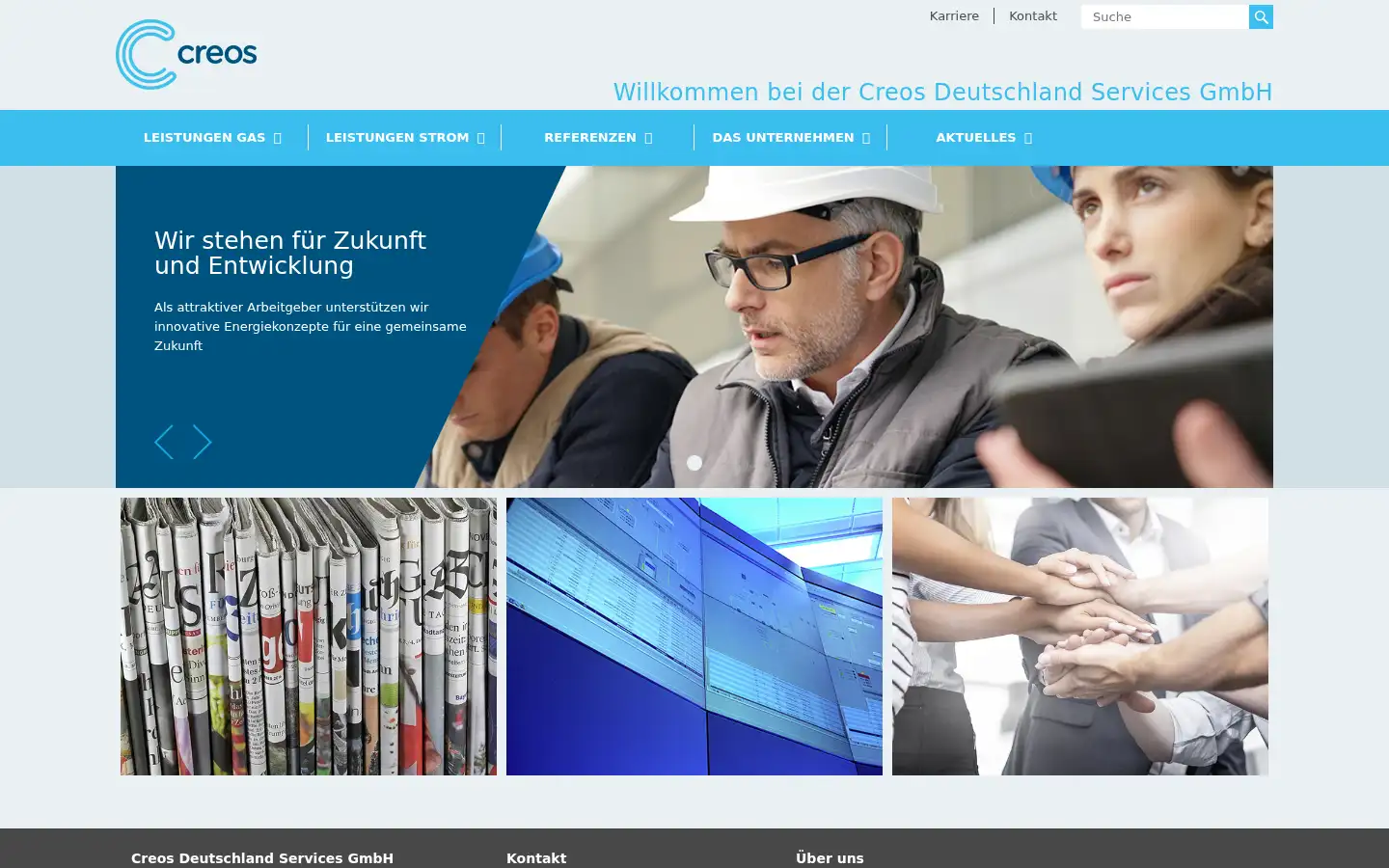 Screenshot of net4energy.com