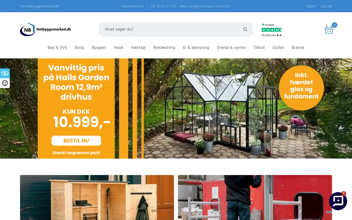 Screenshot of netbyggemarked.dk