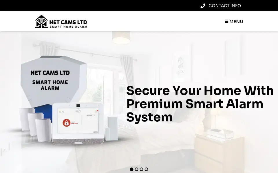 Screenshot of netcamsltd.co.uk