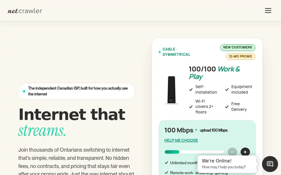 Screenshot of netcrawler.ca