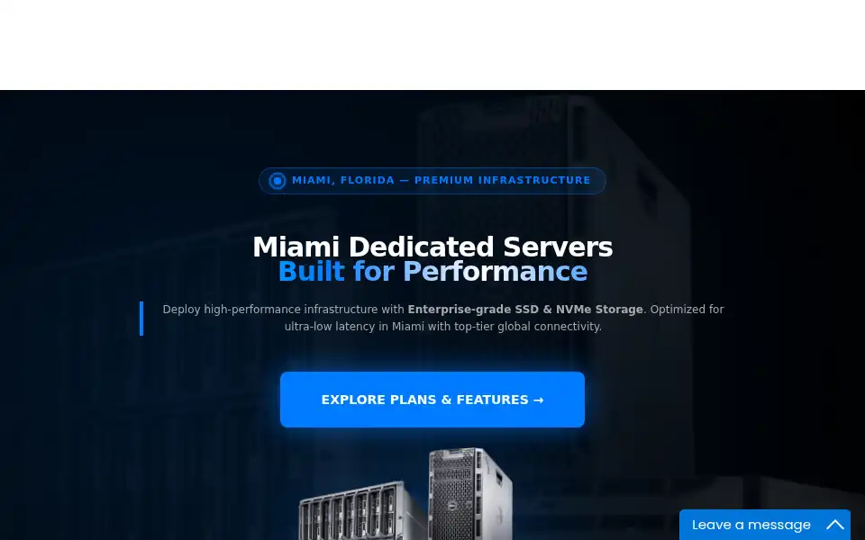 Screenshot of netcrohosting.com