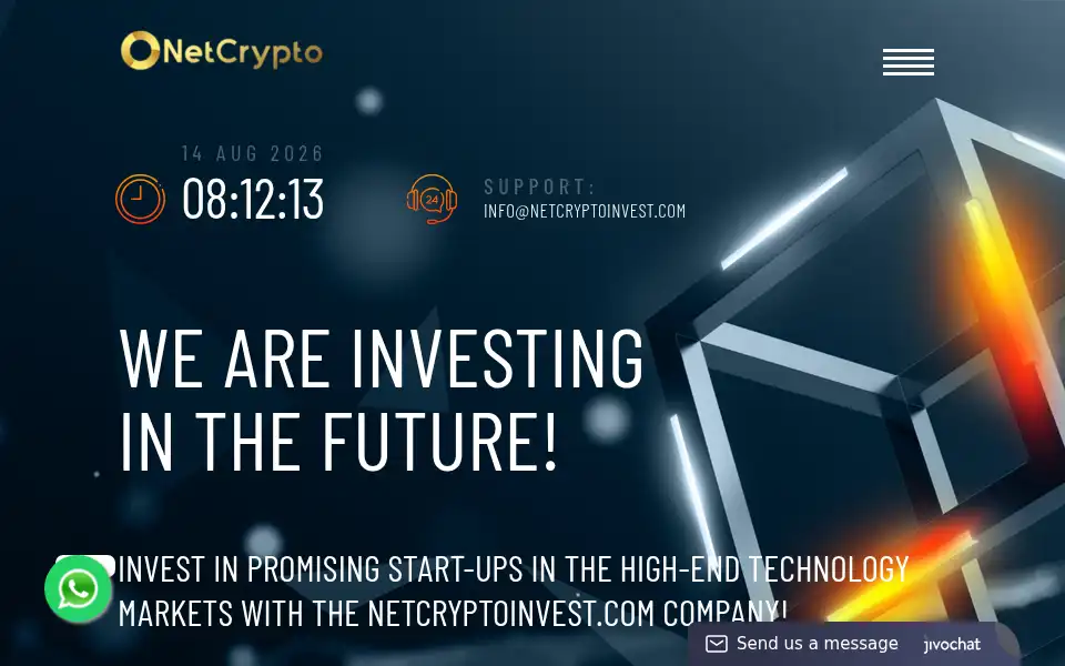 Screenshot of netcryptoinvest.com