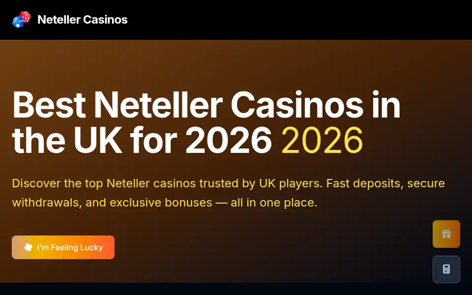 Screenshot of netellercasinos.org.uk