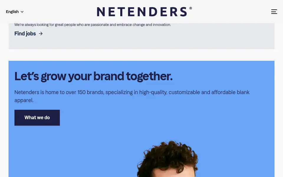 Screenshot of netenders.com