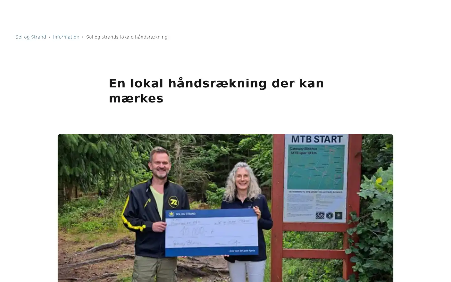 Screenshot of netferie.dk
