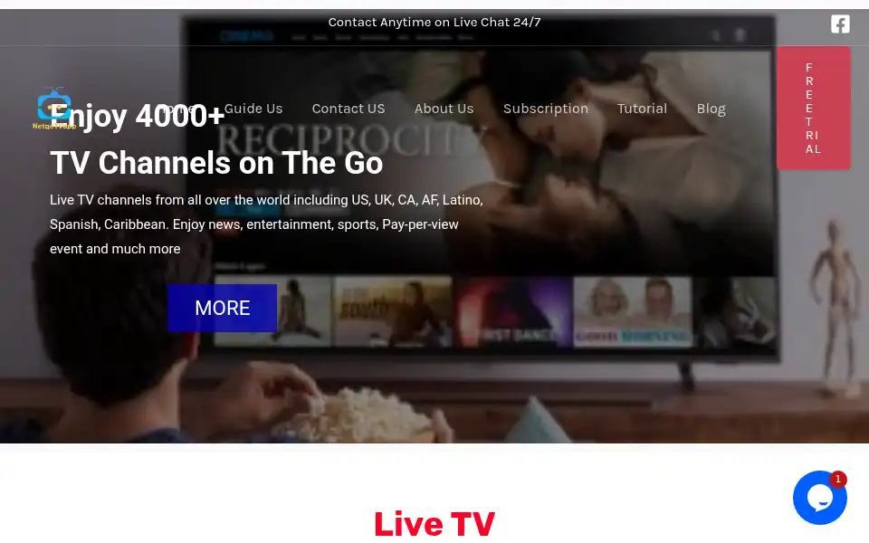 Screenshot of netgotvapp.com