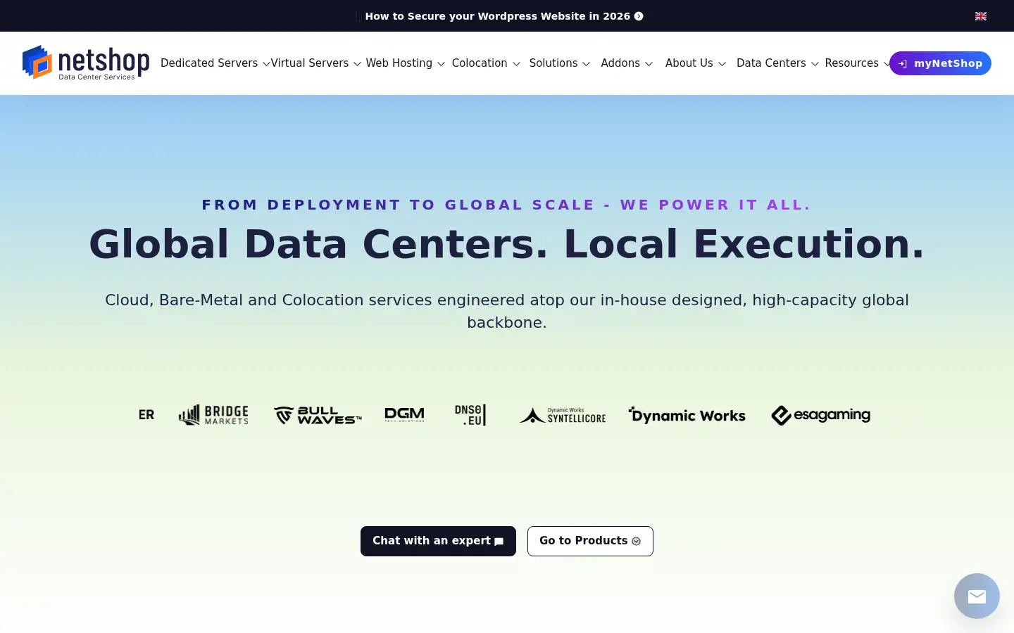 Screenshot of netshop-isp.com.cy