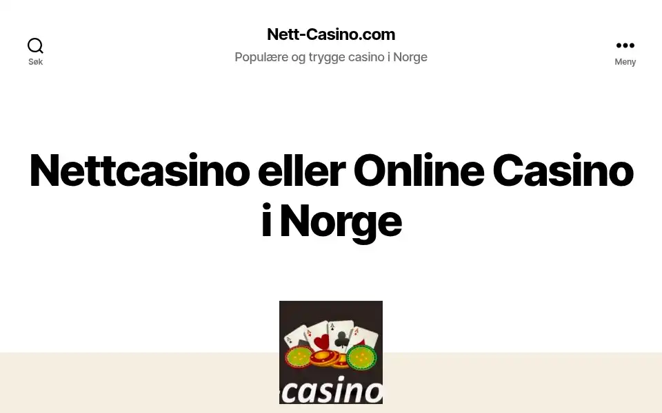 Screenshot of nett-casino.com