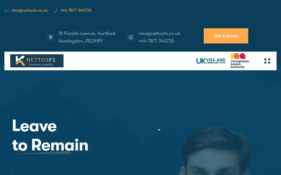 Screenshot of nettosfs.co.uk