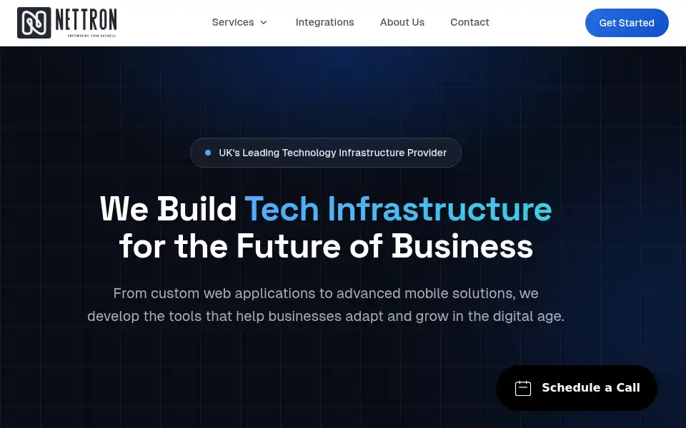 Screenshot of nettron.co.uk