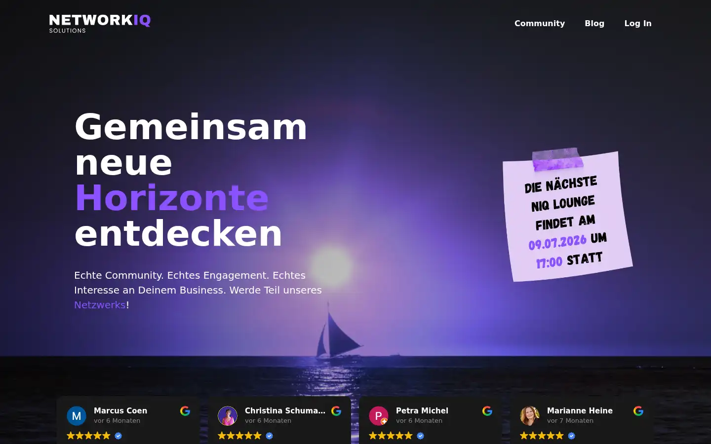 Screenshot of networkiq.solutions