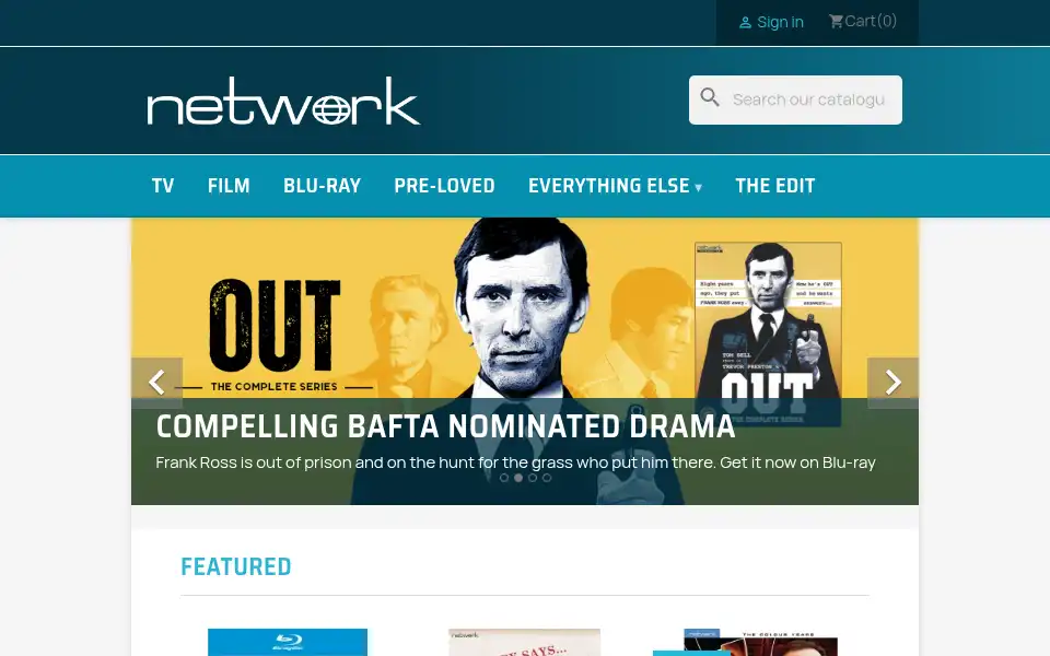 Screenshot of networkonair.com