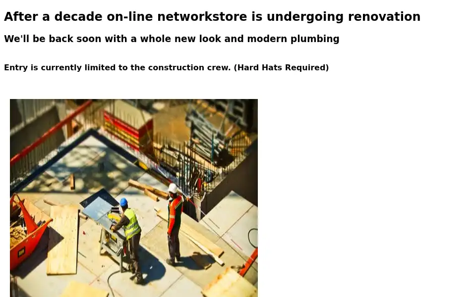 Screenshot of networkstore.com