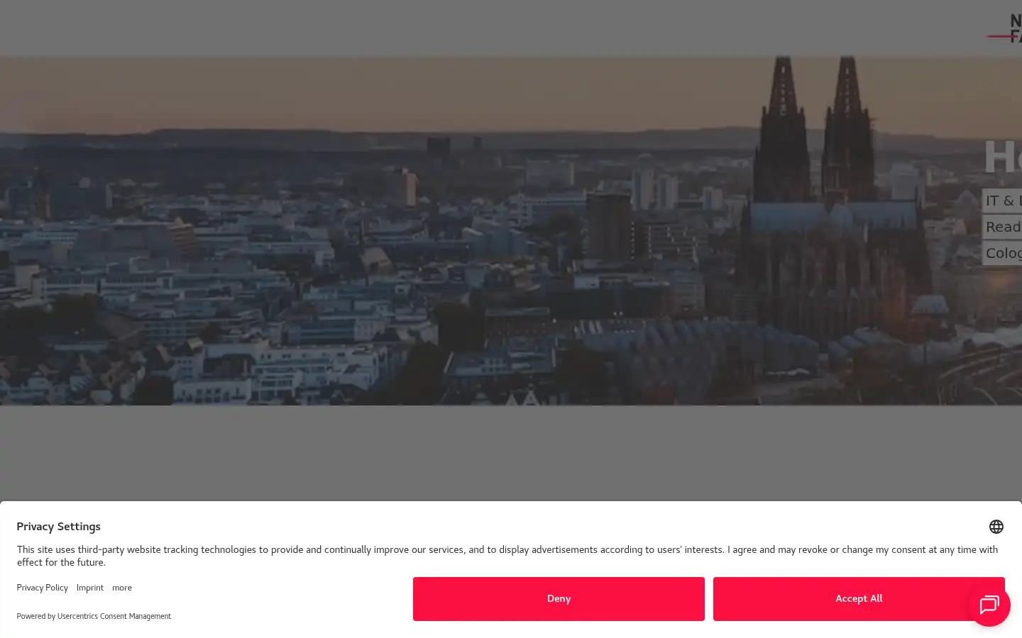 Screenshot of netzfabrik.com