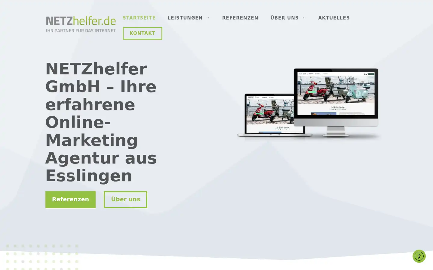 Screenshot of netzhelfer.de