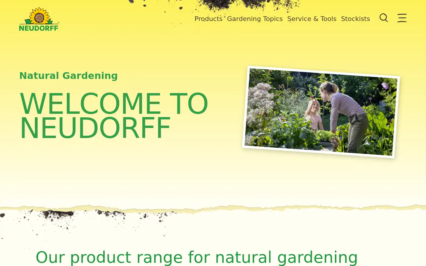 Screenshot of neudorff.co.uk